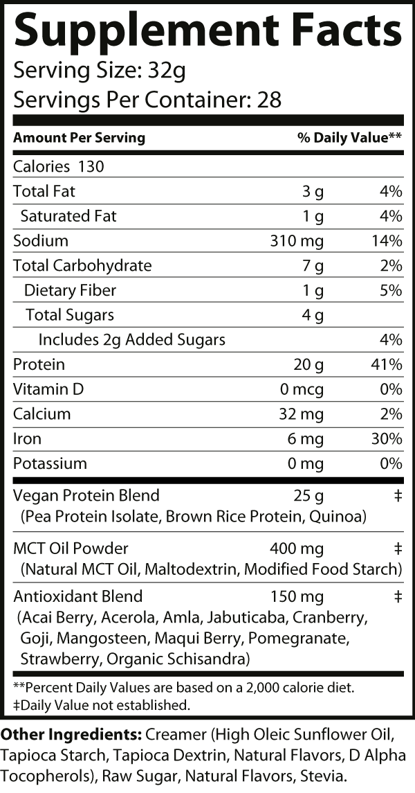 Vegan (Vanilla Milkshake)